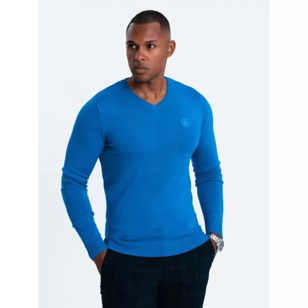  Herrenpullover OMBRE OM-SWBS-0107 BLAU 