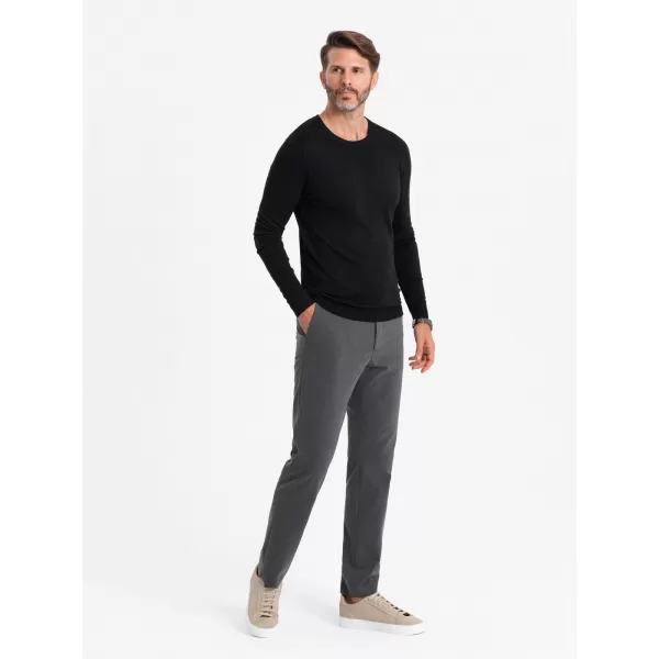  Herrenpullover OMBRE OM-SWBS-0106 SCHWARZ 