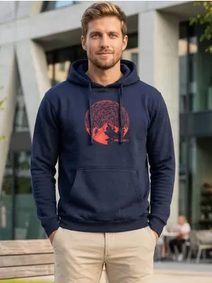 Herren -Sweatshirt ALTISPORT ALM172JN796 MEERESBLAU