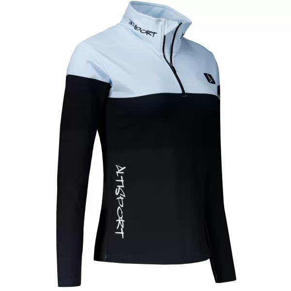  Frauenfunktionaler Thermo -Sweatshirt Premium ALTISPORT VOJ/ALW051TER03 HIMMLISCH BLAU 