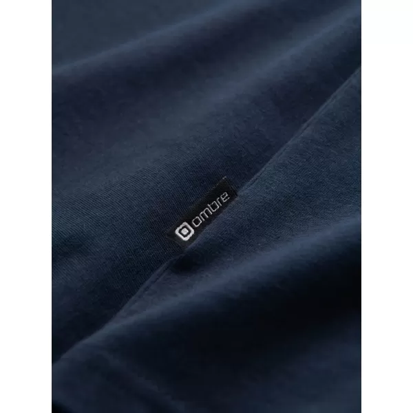  Hemd OMBRE OM-TSCT-0106 MARINEBLAU 
