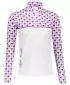 Frauenfunktionaler Thermo -Sweatshirt Premium ALTISPORT VOJ/ALW048TER03 WEIß/LILA
