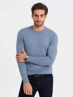 Herrenpullover OMBRE OM-SWBS-0106 HELLBLAU