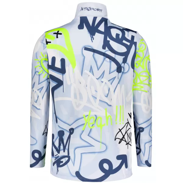  Funktionelle Thermo -Sweatshirt -Premium von Männern ALTISPORT VOJ/ALM054TER03 BLAU 