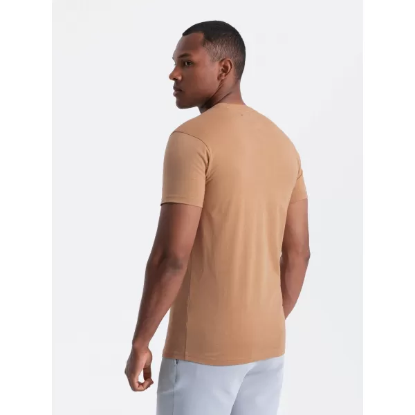  Hemd OMBRE OM-TSPT-0154 HELLBRAUN 