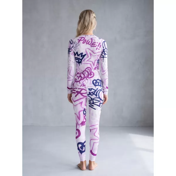  Frauenfunktionales Thermo -T -Shirt mit langen Ärmeln Premium ALTISPORT VOJ/ALW054TER01 LILA 