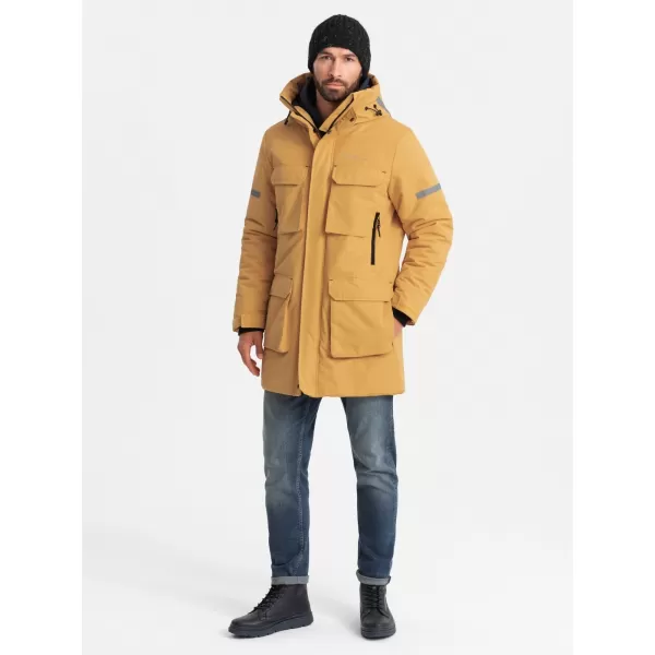  Jacke OMBRE OM-JALJ-0169 GELB 