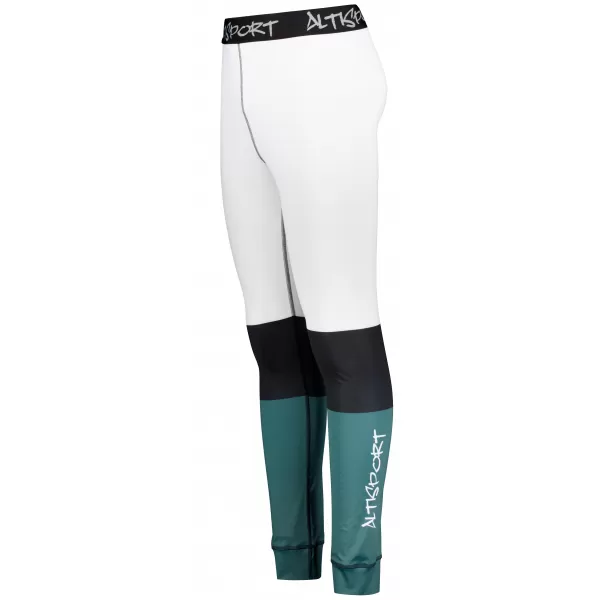  Die funktionelle Thermohosen für Männer Premium ALTISPORT VOJ/ALM051TER02 WEIß -GREEN 