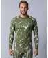 Funktionaler Term T -Shirt von Männern mit Langarmprämie ALTISPORT VOJ/ALM052TER01 KHAKI