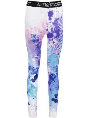 Frauenfunktionelle Thermohosen Prämie ALTISPORT VOJ/ALW055TER02 LILA BLAU