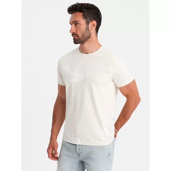  Hemd OMBRE OM-TSFP-0184 CREME 