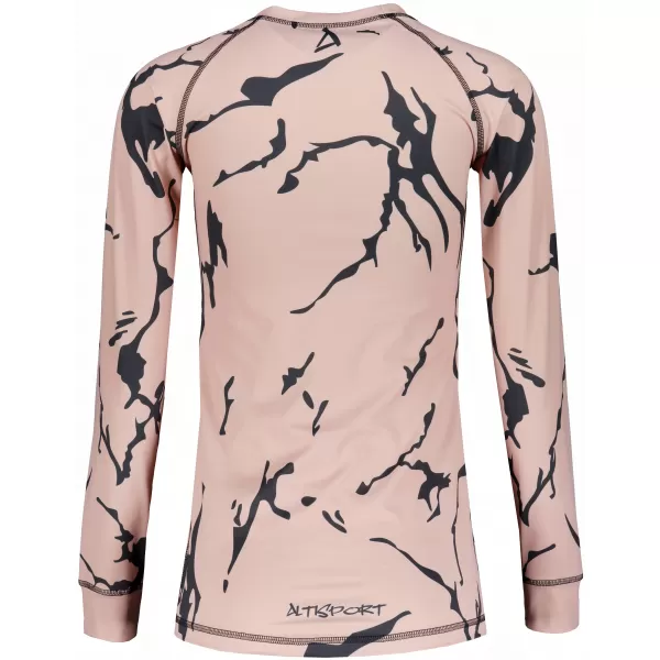  Frauenfunktionales Thermo -T -Shirt mit langen Ärmeln Premium ALTISPORT VOJ/ALW052TER01 BRAUN 