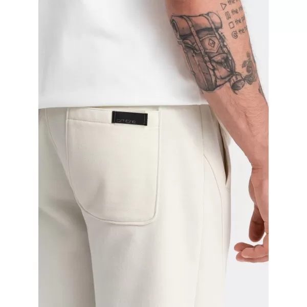  Herren -Traursanzüge OMBRE OM-PABS-0174 CREME 