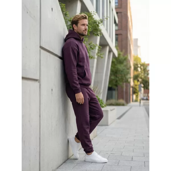  Herren -Sweatshirt ALTISPORT BYB/ALM002BY284 BURGUND 