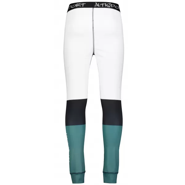  Die funktionelle Thermohosen für Männer Premium ALTISPORT VOJ/ALM051TER02 WEIß -GREEN 