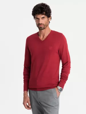 Herrenpullover OMBRE OM-SWBS-0107 ROT