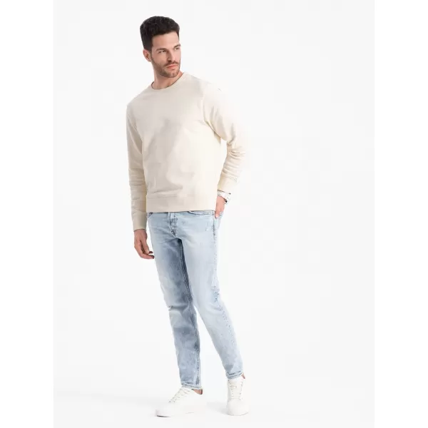  Herren -Sweatshirt OMBRE OM-SSBN-0175 CREME 