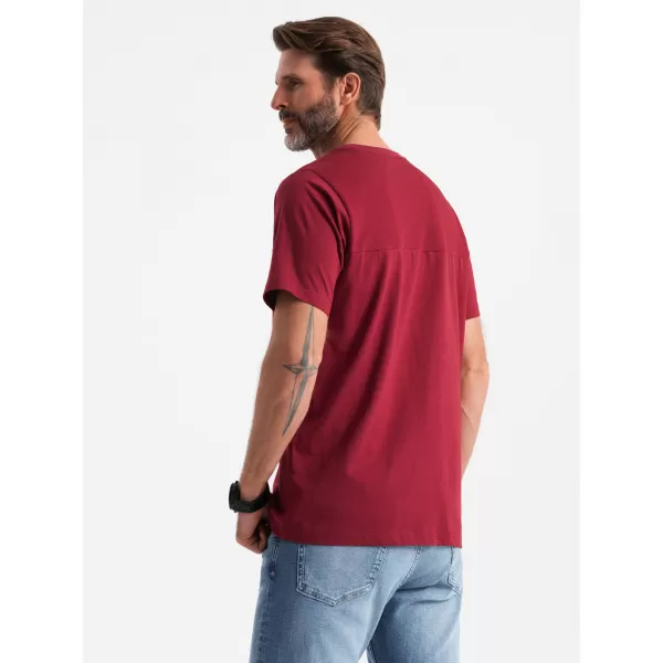  Hemd OMBRE OM-TSCT-0171 ROT 