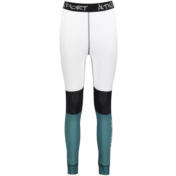  Frauenfunktionelle Thermohosen Prämie ALTISPORT VOJ/ALW051TER02 WEIß -GREEN 