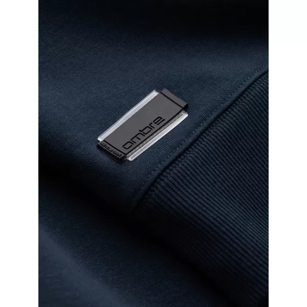  Herren Sweatshirt OMBRE OM-SSBN-0159 MARINEBLAU 