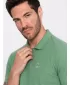 Herren t -Shirt mit einem Kragen OMBRE OM-POBS-0100 GRÜN
