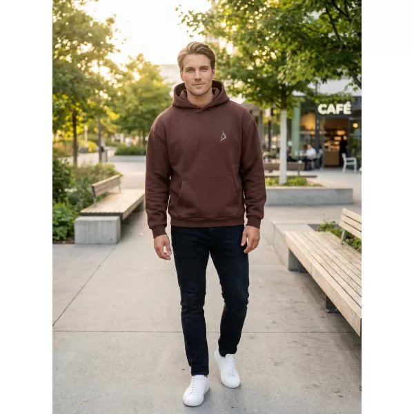  Herren -Sweatshirt ALTISPORT BYB/ALM002BY284 SCHOKOLADE 