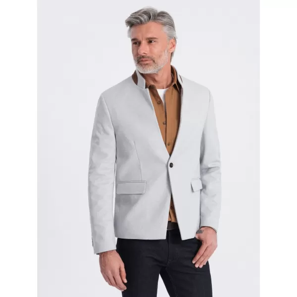  Jacke OMBRE OM-BLZB-0131 GRAUE MELANGE 