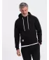 Herren -Sweatshirt OMBRE OM-SSBN-0177 SCHWARZ