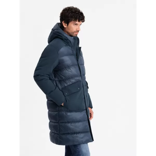  Jacke OMBRE OM-JALJ-0165 MARINEBLAU 