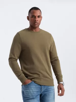Herren -Sweatshirt OMBRE OM-SSBN-0159 OLIVE