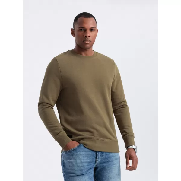  Herren -Sweatshirt OMBRE OM-SSBN-0159 OLIVE 