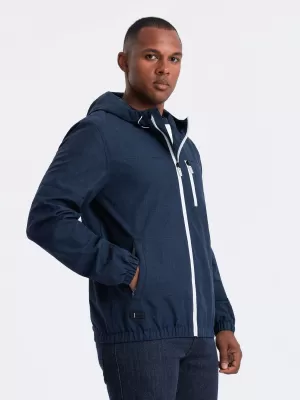 Jacke OMBRE OM-JANP-0136 MARINEBLAU