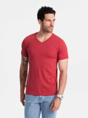 Hemd OMBRE OM-TSBS-0145 ROTE MELANGE