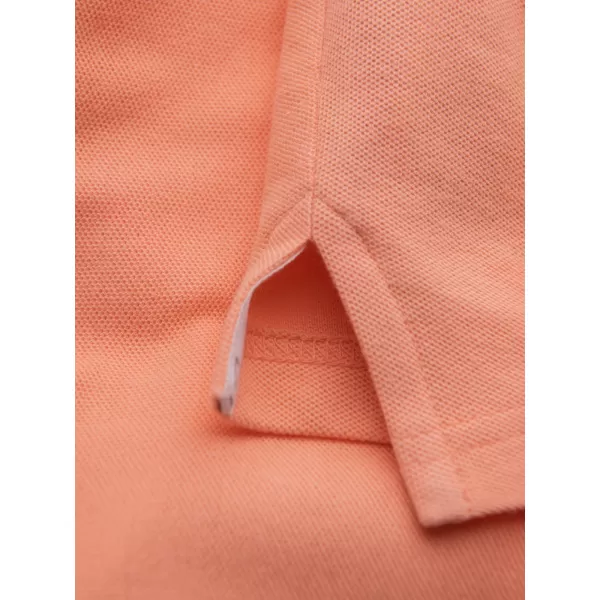  Herren t -Shirt mit einem Kragen OMBRE OM-POBS-0100 PFIRSICH 