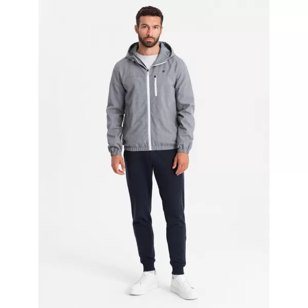  Jacke OMBRE OM-JANP-0136 GRAU 