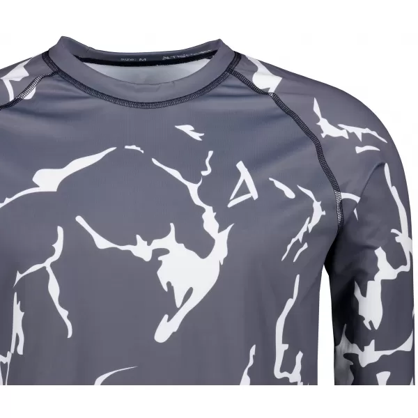  Funktionaler Term T -Shirt von Männern mit Langarmprämie ALTISPORT VOJ/ALM052TER01 GRAU 