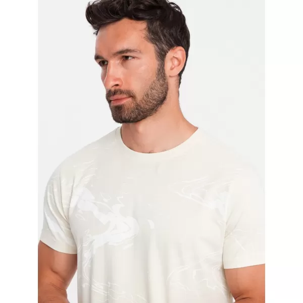  Hemd OMBRE OM-TSFP-0184 CREME 