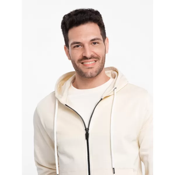  Herren -Sweatshirt OMBRE OM-SSBZ-0178 CREME 