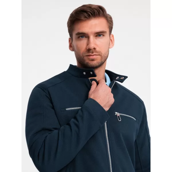  Jacke OMBRE OM-JALP-0157 MARINEBLAU 