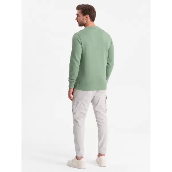 Herren -Sweatshirt OMBRE OM-SSBN-0175 GRÜN 