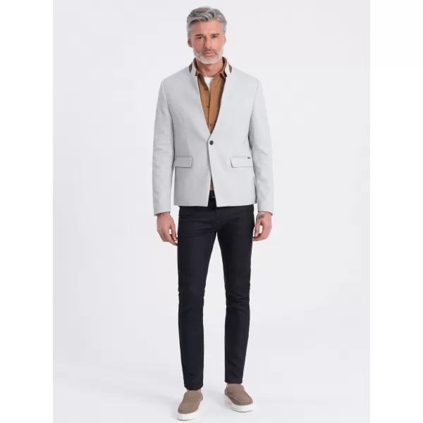  Jacke OMBRE OM-BLZB-0131 GRAUE MELANGE 