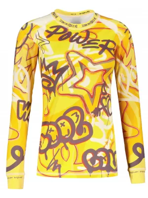 Frauenfunktionales Thermo -T -Shirt mit langen Ärmeln Premium ALTISPORT VOJ/ALW054TER01 BERNSTEIN