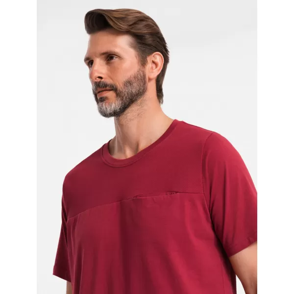  Hemd OMBRE OM-TSCT-0171 ROT 