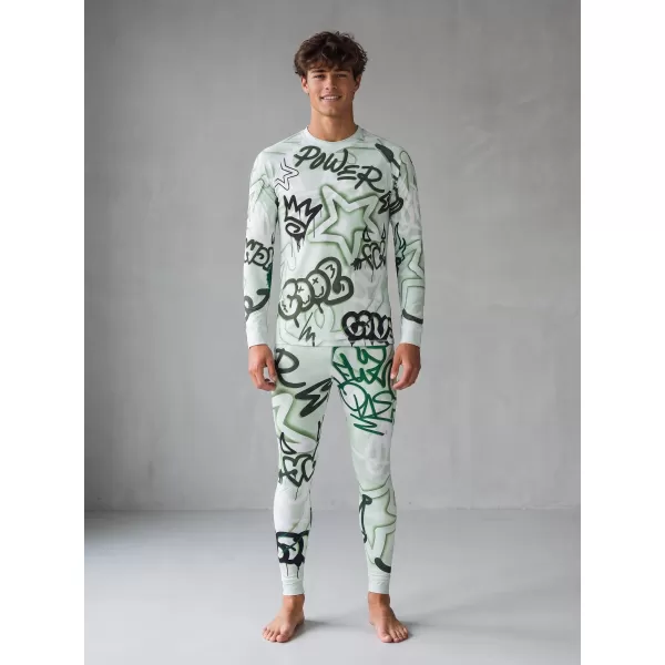  Funktionaler Term T -Shirt von Männern mit Langarmprämie ALTISPORT VOJ/ALM054TER01 GRÜN 