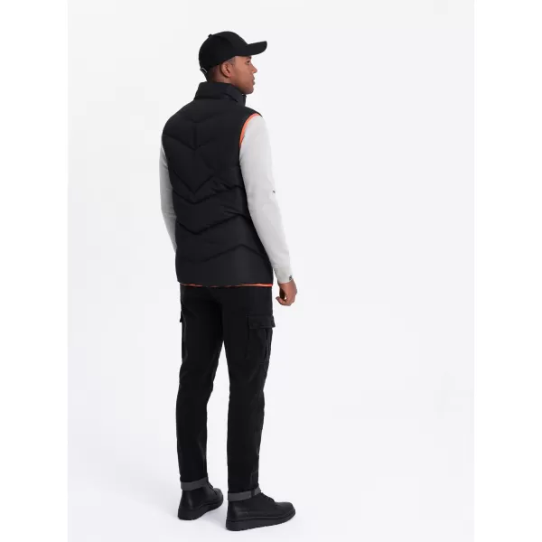  Weste OMBRE OM-JAVJ-0210 SCHWARZ 