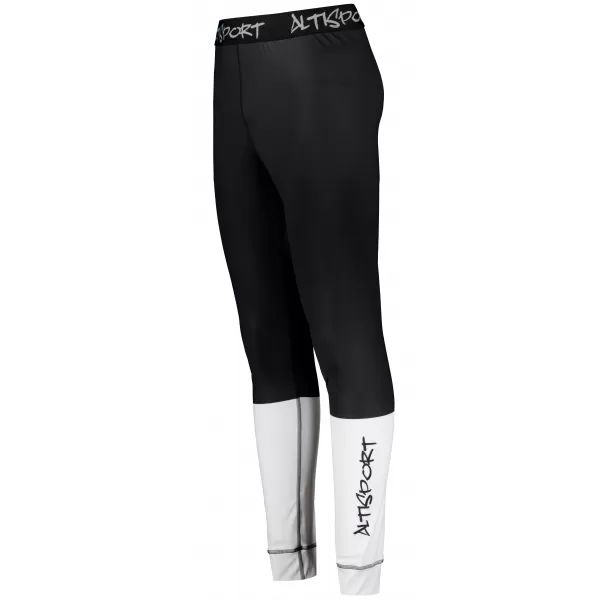  Die funktionelle Thermohosen für Männer Premium ALTISPORT VOJ/ALM051TER02 SCHWARZ UND WEIß 
