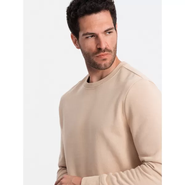  Herren -Sweatshirt OMBRE OM-SSBN-0159 BEIGE 