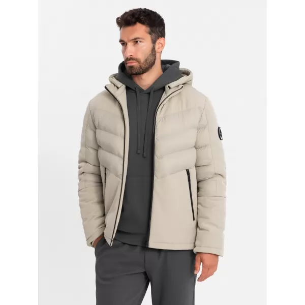  Jacke OMBRE OM-JALP-0172 BIEGE 