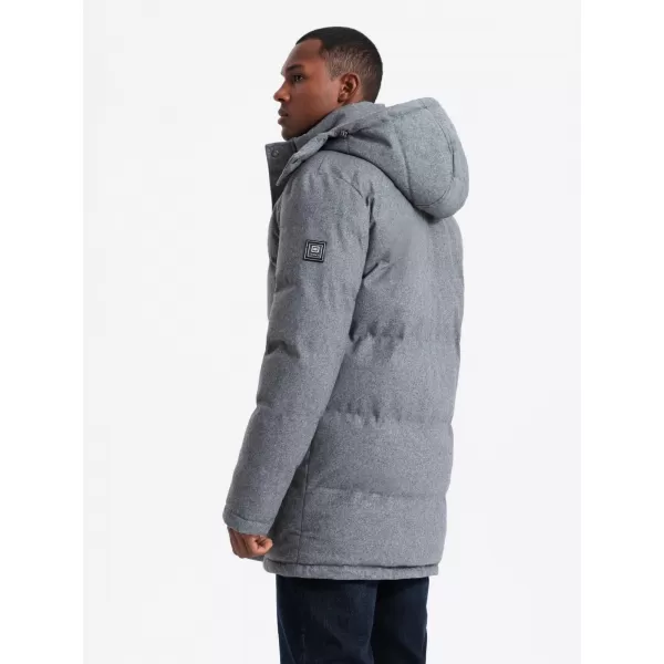  Jacke OMBRE OM-JALJ-0217 GRAUE MELANGE 