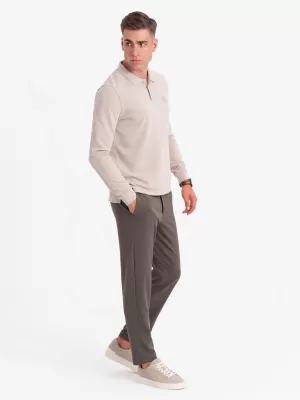 Hemd OMBRE OM-POLS-0131 ASCHE